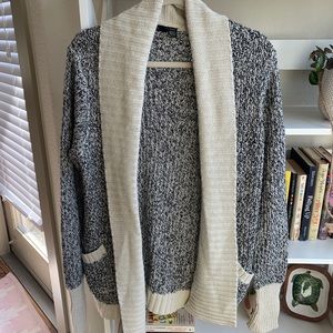 Chunky knit cardigan